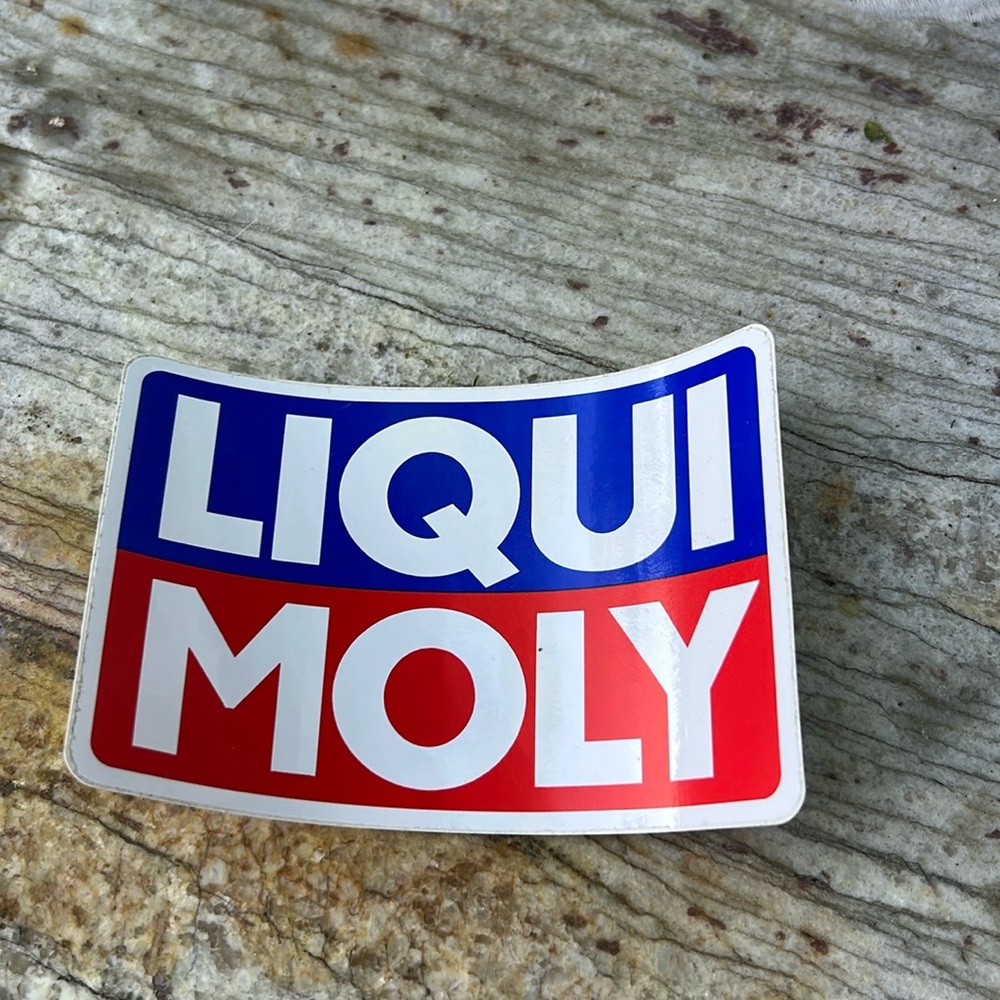 Liqui moly sticker Approx 4x6 inch